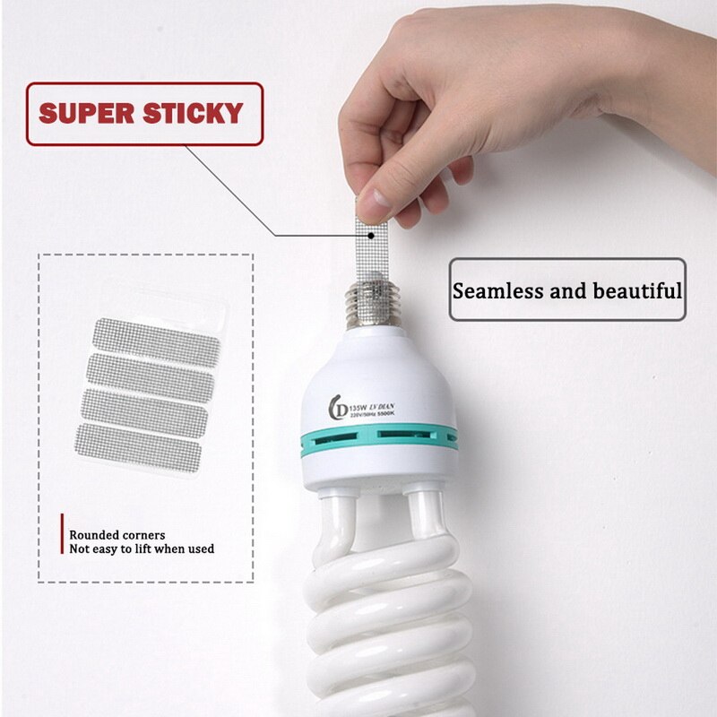 20pcs/Set Screen Repair Stickers Fix Net Mesh Window Screen for Home Anti Mosquito Fly Bug Repair Screen Patch Stickers