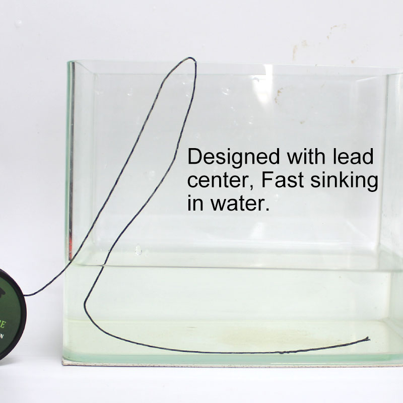 5m carpa linha de pesca chumbo núcleo helicóptero carpa equipamento de cabelo broca 12 trança fio líder linha equipamento de pesca diy acessórios