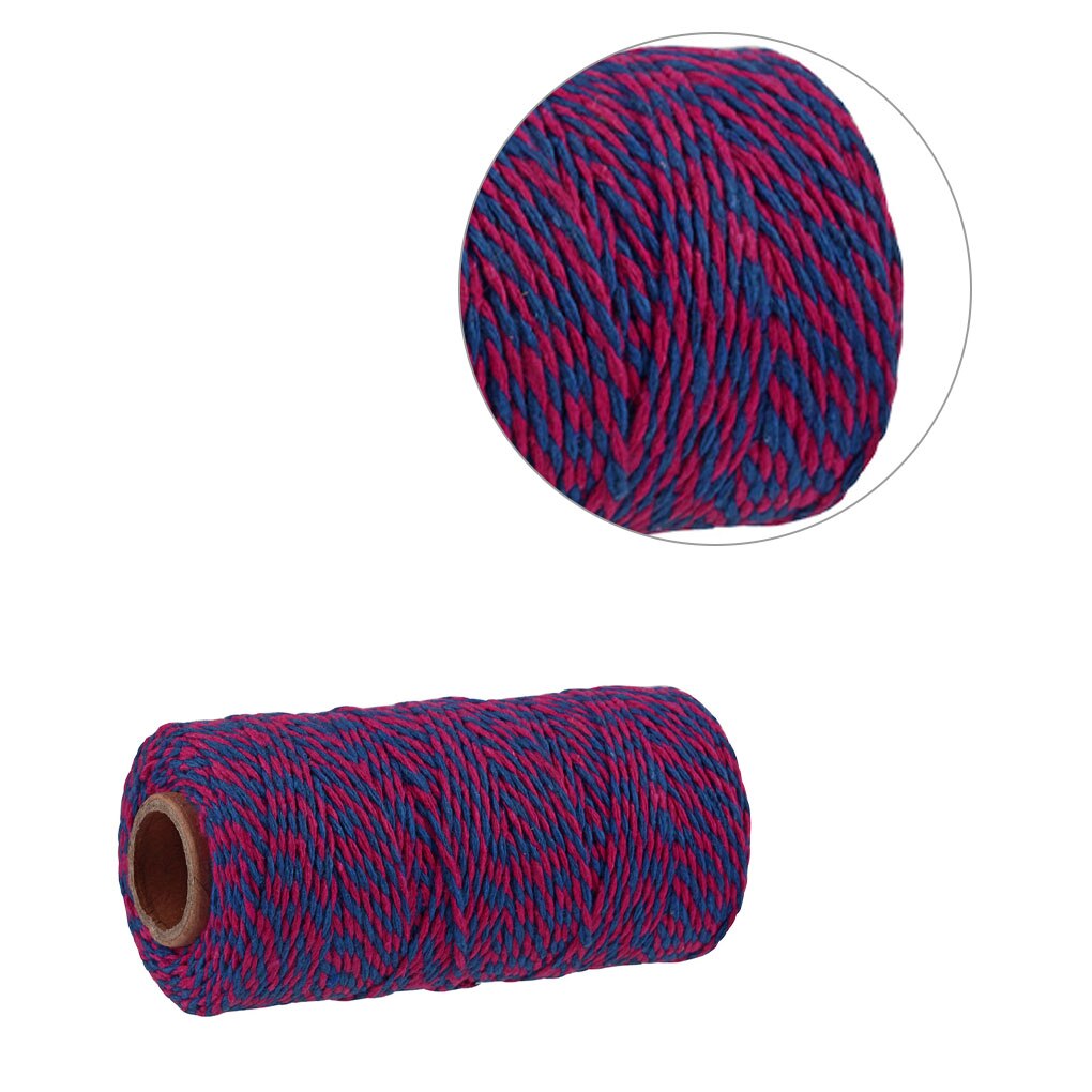 2mm Sewing Thread Sock Clothes Scarf Knitting Weaving DIY Sewing Tools Cotton Line Spool 100 Meter Anti-wear Sewing Accessories: 08