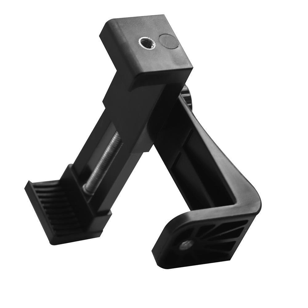 Universal Phone Tripod Mount Adapter Rotatable Camera Cell Phone Holder Bracket Clipper Adjustable Clamp Vertical Tripod Stand