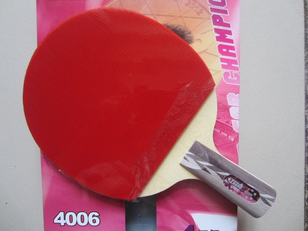 Original DHS 4002 4006 table tennis rackets with 4 stars pimples in rubbers fast attack with loop