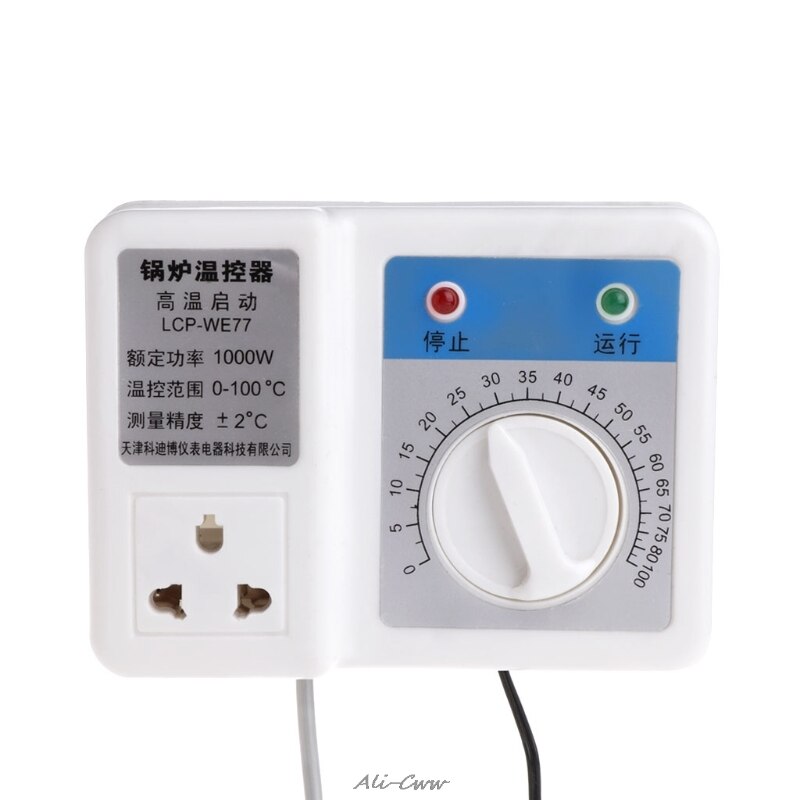220v 1000w kjele termostatregulator sirkulasjonspumpe temperaturregulator