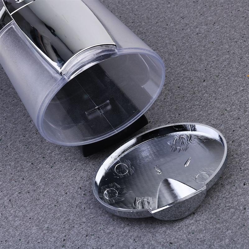 1pc sæbeholder væg sæbedispenser shampoo beholder flydende sæbe dispenser plast shampoo dispenser til hjemmeværelse toilet hotel