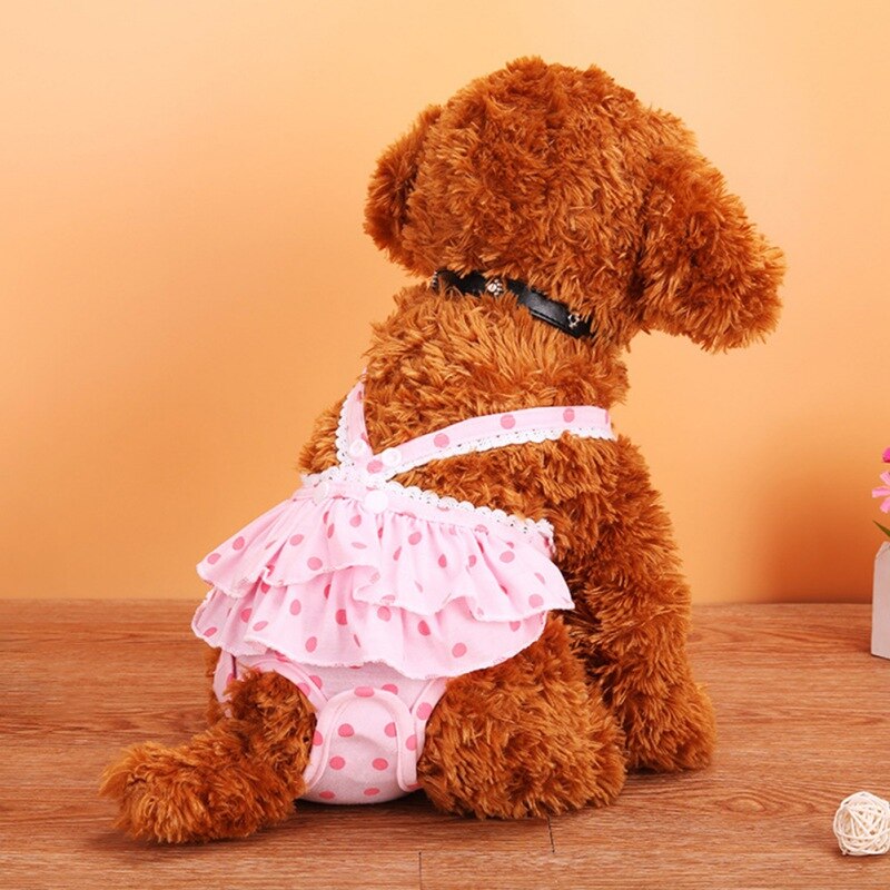 Hond Riem Fysiologische Broek Panty Menstruatie Broek Voor Vrouwelijke Teddy Ondergoed Voor Meisjes Hond Kat Huisdier Product