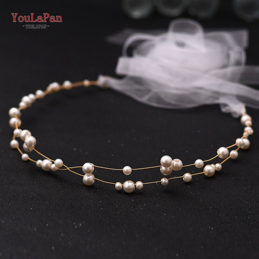 Topqueen  sh36 bruidssjerp, formele jurk, riem, vintage bruidsmeisjesjurk, bruidsriem, gouden parelriem: Witte organza