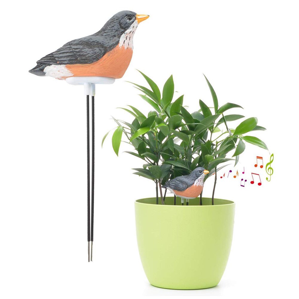 Soil moisture alarm Flower Pot Moisture Test Alarm Plant Soil Moisture Water Tester Hygrometer Sensor garden ornament RT99