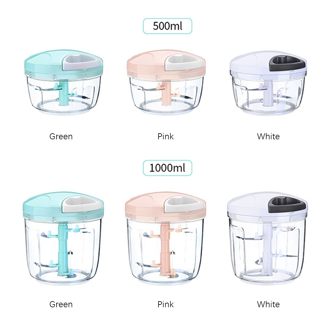 Multifunctionele handmatige knoflookpers groente-fruitrasp vleesmolen snijder dunschiller snijder