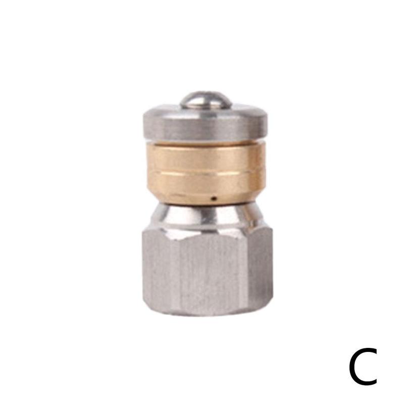 Duct Unclogging Nozzle Cleaning Machine Water Mouse Pipe Cleaning Dredging And Sewage Nozzle Gardening Water Pipe Nozzle: C