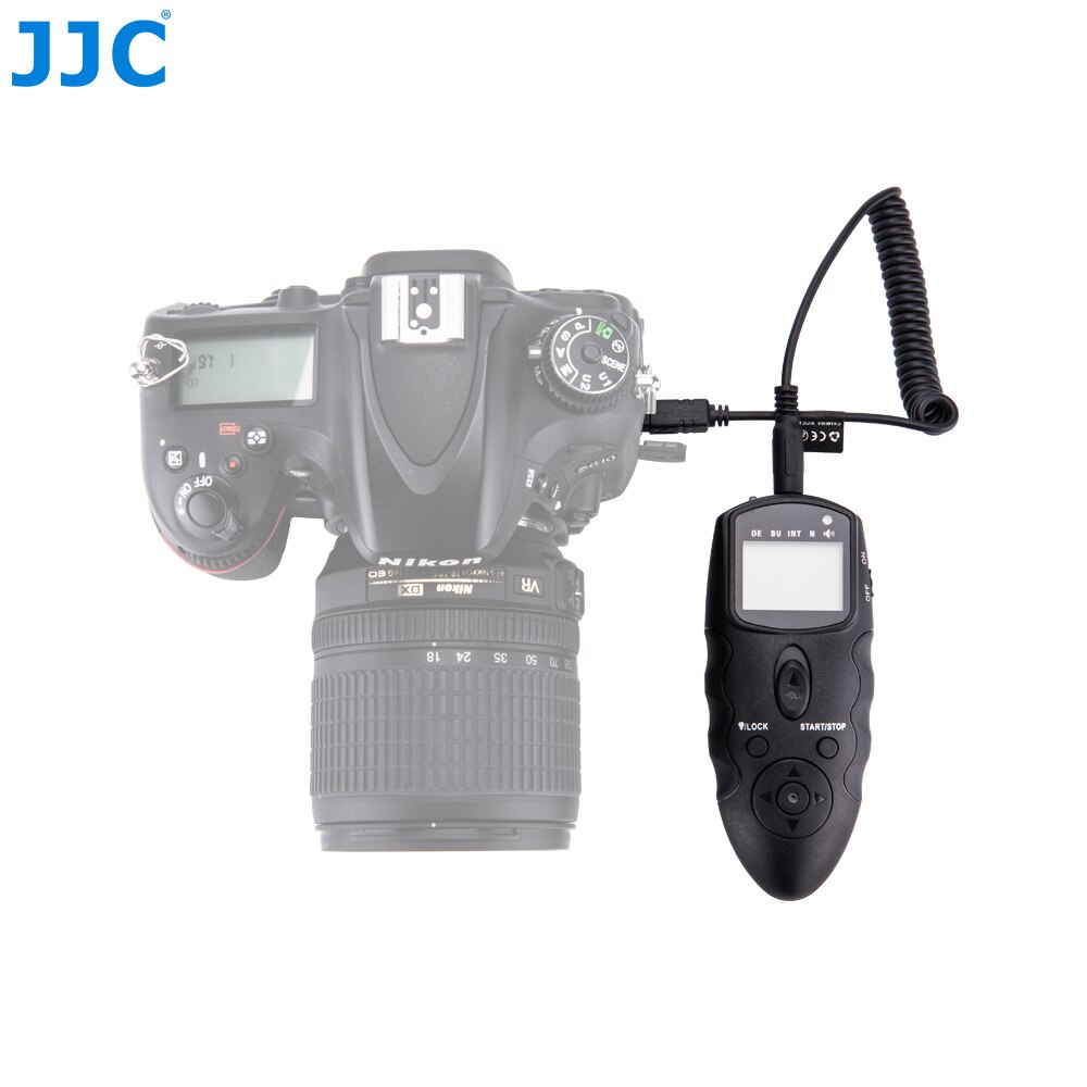 Jjc Meerdere Afstandsbediening Interface En Ir Ontvanger Dslr Camera Timer Ir Infrarood Afstandsbediening Voor Nikon D5600/D7200/D5500/D750/D5200/D810