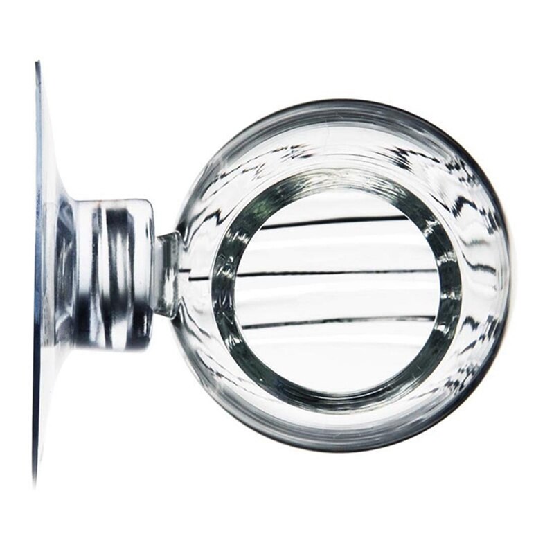 Klart glas rejer fodring mad fad akvarie akvarium glas foder kop fiske feeder lage rejer æg mad til akvariet