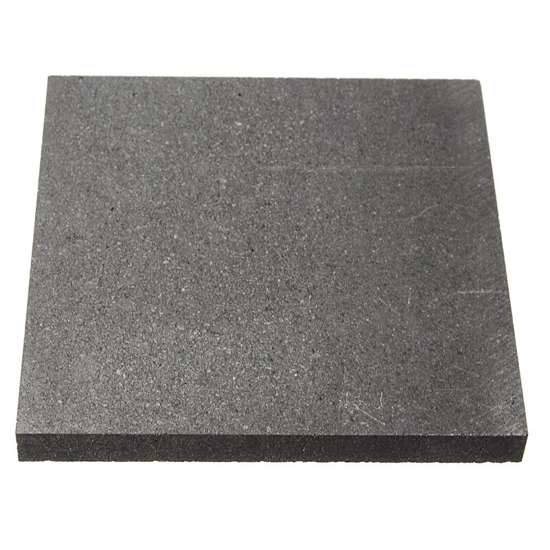 AYHF-100 * 100*10Mm 99.9% Pure Graphite Blok Elektrode Rechthoek Plaat