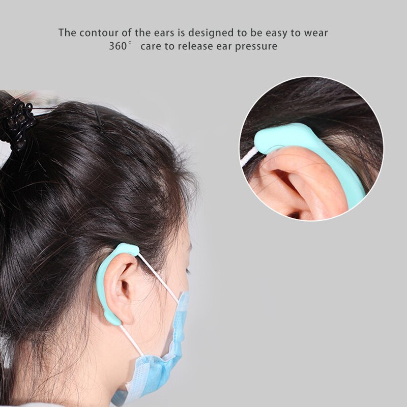 Crochet d'oreille en Silicone, Protection d'oreille douce et confortable, Gel à accrocher