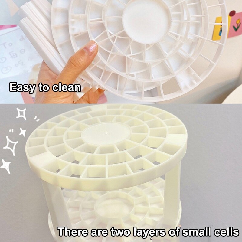 Make Up Gereedschap Pen Opslag Make Nagellak Cosmetische Houder Doos Roosters Cosmetische Make-Up Borstel Opbergdoos tafel Organisator