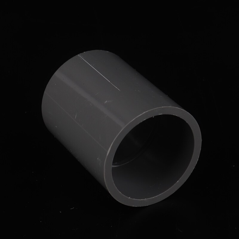 2 piezas de conector recto de PVC NuoNuoWell 20 25 32 40mm juntas de tubería de riego de jardín de agua para acuario