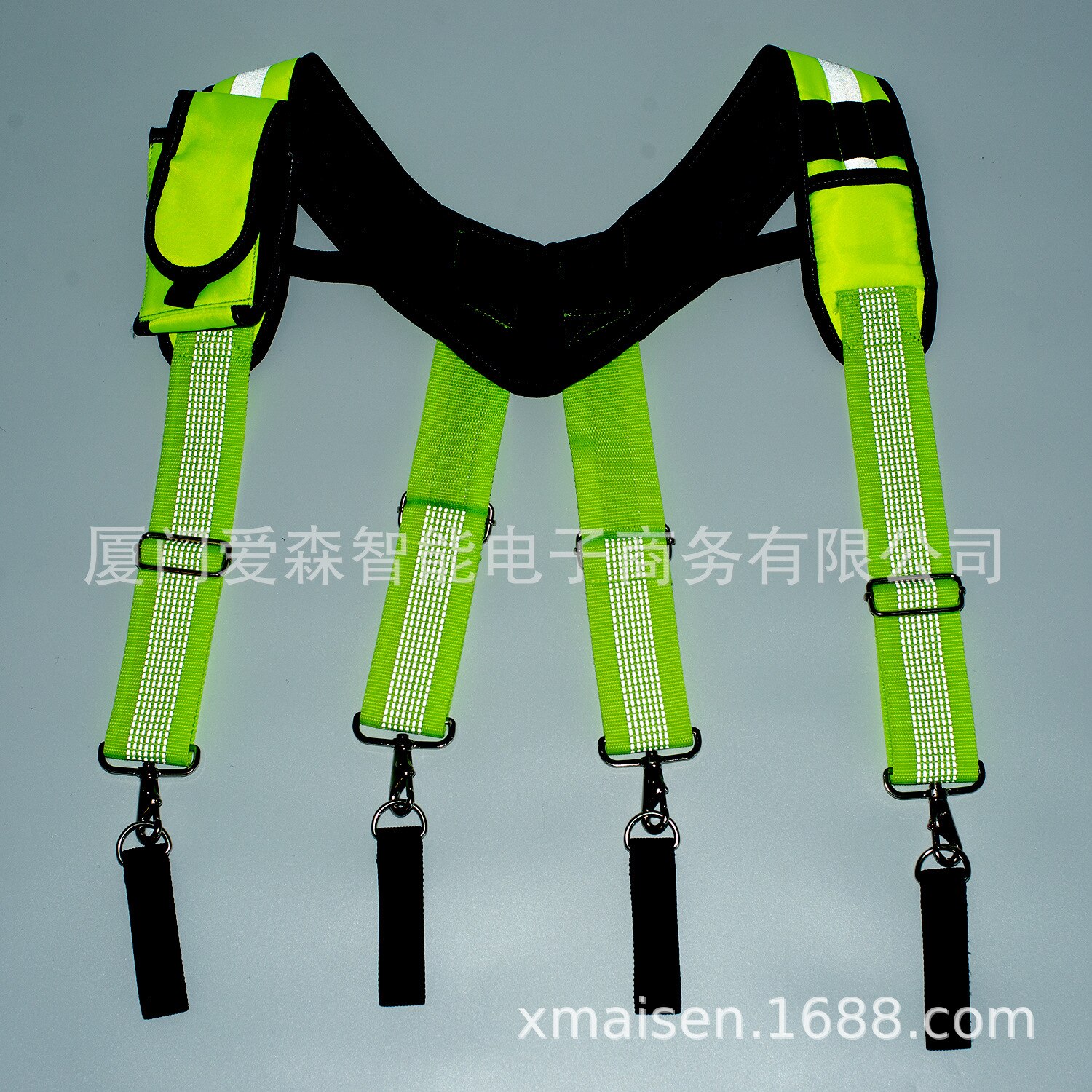 X-Type Gewatteerde Zware Werk Tool Riem Bretels Bretels Met 4 Ondersteuning Loops Lichter Taille Gewicht Verstelbare tool Riem