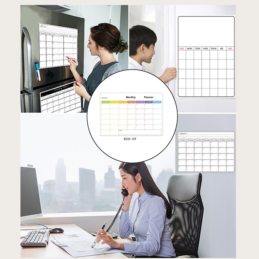 A3 Size Magnetic Whiteboard Fridge Soft Magnets Presentation Boards Home Kitchen Message Boards Writing Sticker Magnets