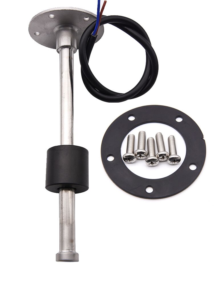 Auto Boot Brandstof Niveau Sensor Voor 0 ~ 190 Ohm 240-33 Ohm Brandstofmeter Met 150 200 250 300 350 400 500 550Mm Brandstof Verzenden Unit