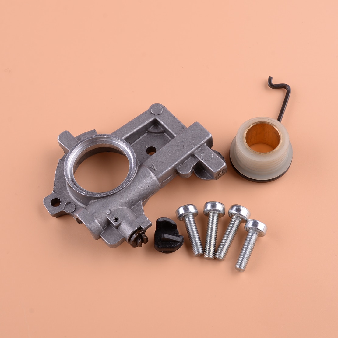 Olie Pomp &amp; Wormwiel Fit Voor Stihl 066 MS660 MS650 Kettingzaag 11226403205 11226407105 11226472401
