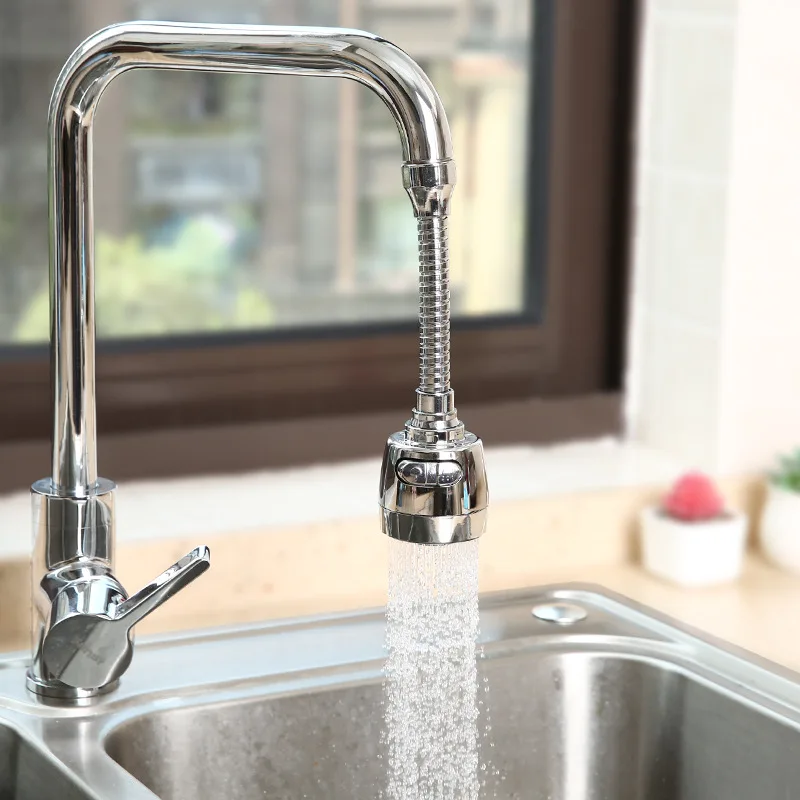 360 Universele Kraan Extender Beluchter Kraan Bevestiging Verlengbuizen Water Kraansproeier Keuken Gootsteen Accessoires