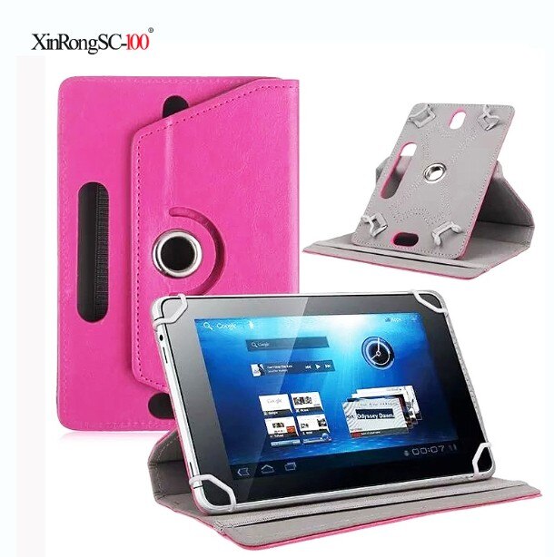 Voor asus memo pad fhd 10 me302kl lte /me302c 10.1 inch 360 graden draaibare universele tablet pu leren hoes: 6