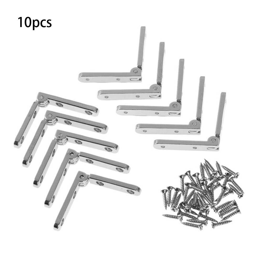 Furniture Hinge+Screw Support Hinge Mini Small Hinge Box Box Cosmetic Box Wooden Box Hardware Accessories Iron Hinge Packing Box