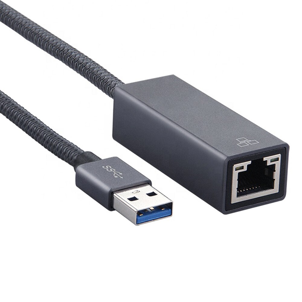 MOWU USB Ethernet Adapter USB 3.0 to Gigabit RJ45 Ethernet Adapter