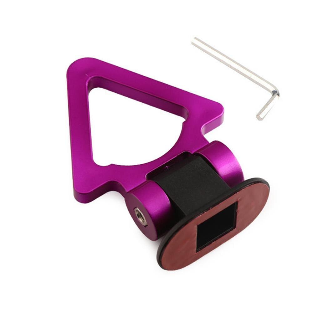 Universal ABS Bumper Car Sticker Adorn Car Simulation Hook Tralier Kit ropes/Hook/Towing Bars tow car Tow strap/tow 7230# P8D1: purple