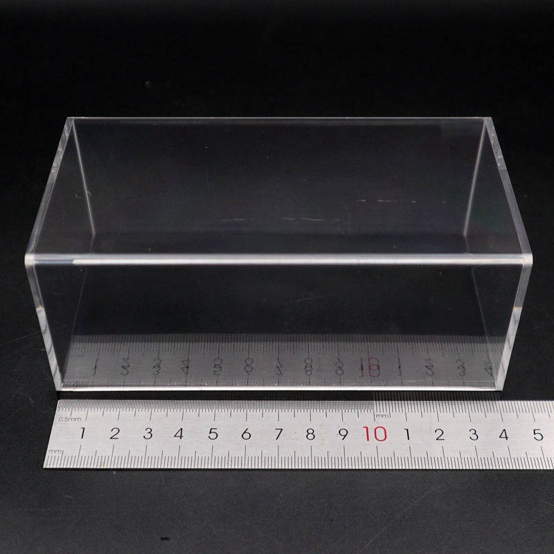 Model Auto Acryl Case Transparant Stofdicht Met Black Base 1/64 1/43 1/32 1/18 1/24 Schaal Display Box
