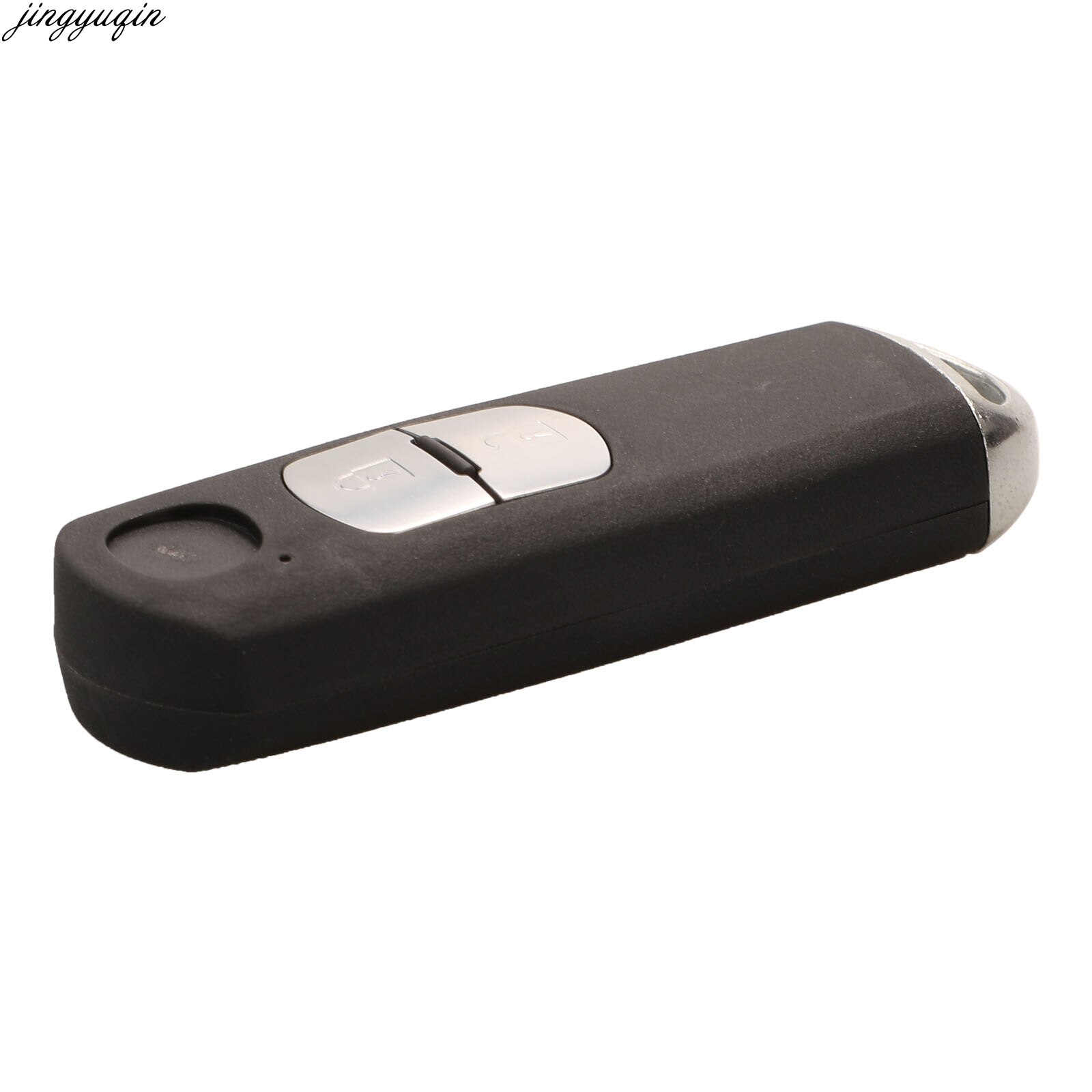Jingyuqin funda para mando a distancia del coche Shell para MAZDA CX-3 CX-5 Axela Atenza 2/3/4 botones inteligente Fob de reemplazo