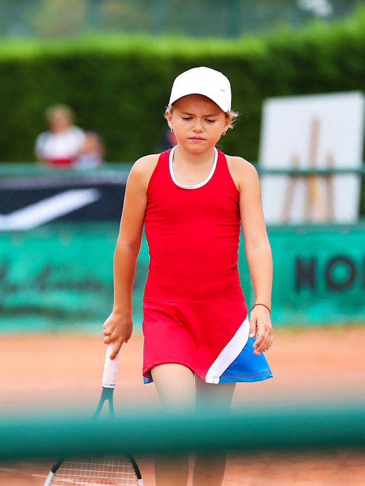 Jupe de Tennis pour filles, débardeur, robe de sport, Badminton, séchage rapide, 2022