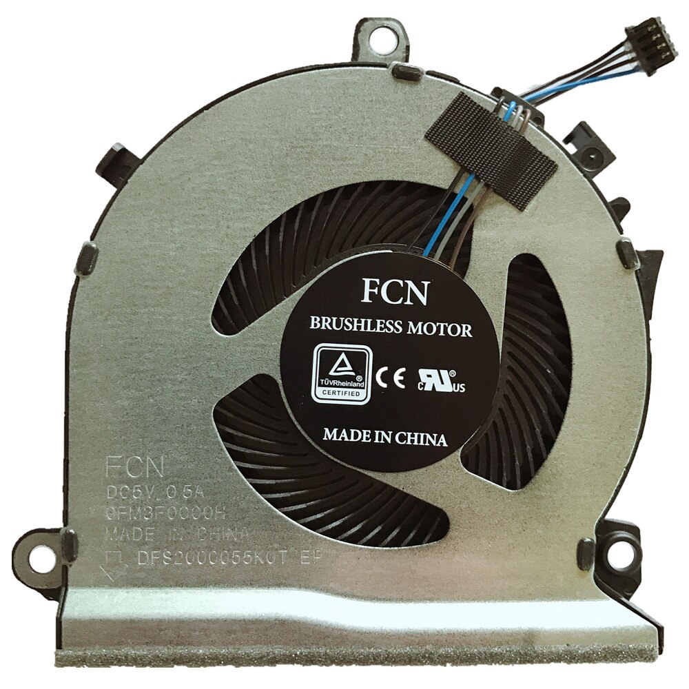 Ventilador de refrigeración para ordenador portátil, Enfriador de GPU para HP Pavilion Gaming 5, 15-EC, L77560-001, serie 15-EC0016ax, 15-EC0075ax,