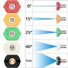 Tips High Pressure Washer Wand Wand Washer Washing 4000PSI Accessories