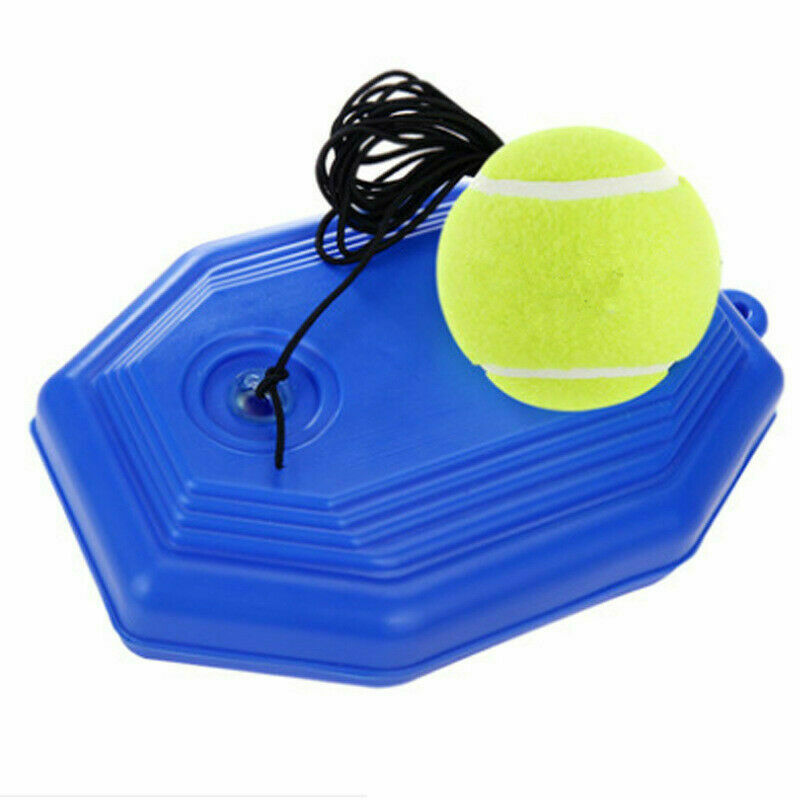 Heavy duty tennis treningshjelpemidler verktøy med elastisk tau selvoppdragende rebound tennis trener partner sparring enhet balltrening