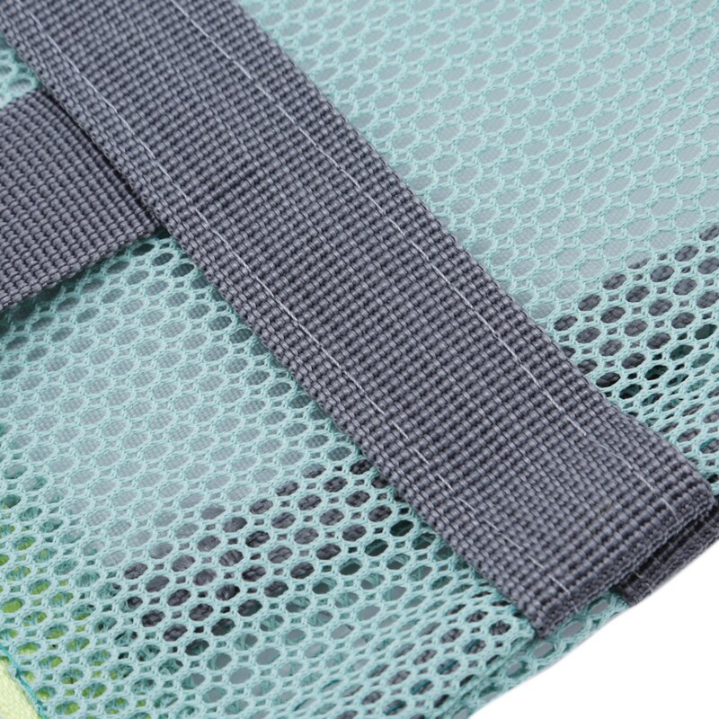 Reis mesh portemonnee tas cosmetische opbergtas make-up tas doos nylon effen casual