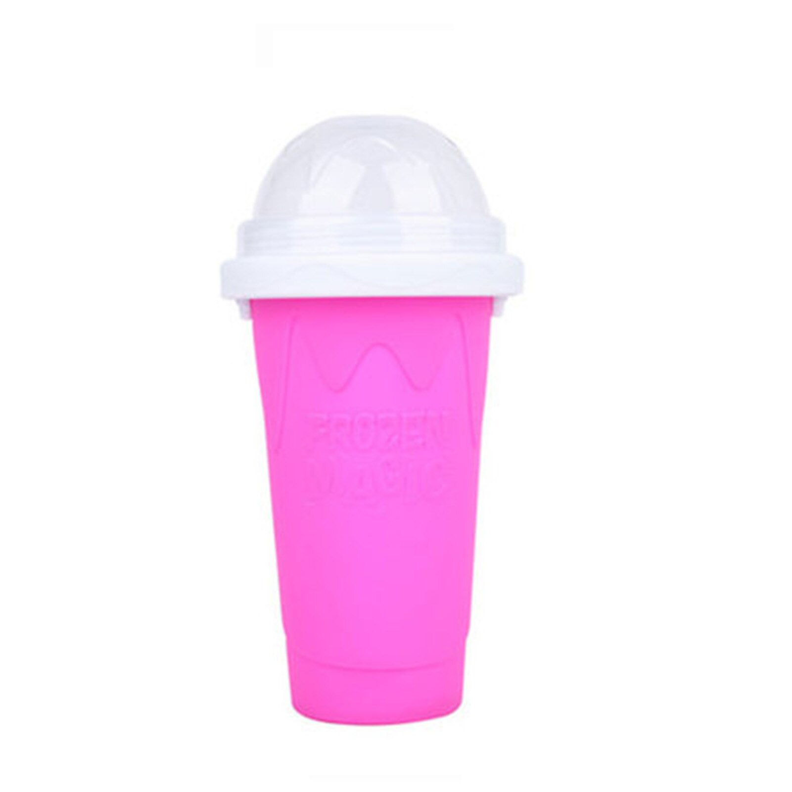 Machine à Slushie, tasse à smoothie rapide, tasse de refroidissement, tasse à double couche, machine à Slushy faite maison MAZI888: rose red