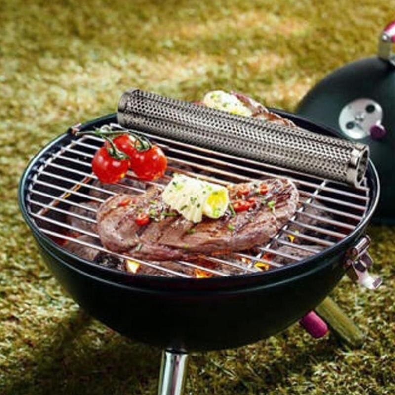 grill stal perforowana siatka palacz rura filtr gadżet gorący zimny palenie okrągły kwadrat grill rura metalowa fajka