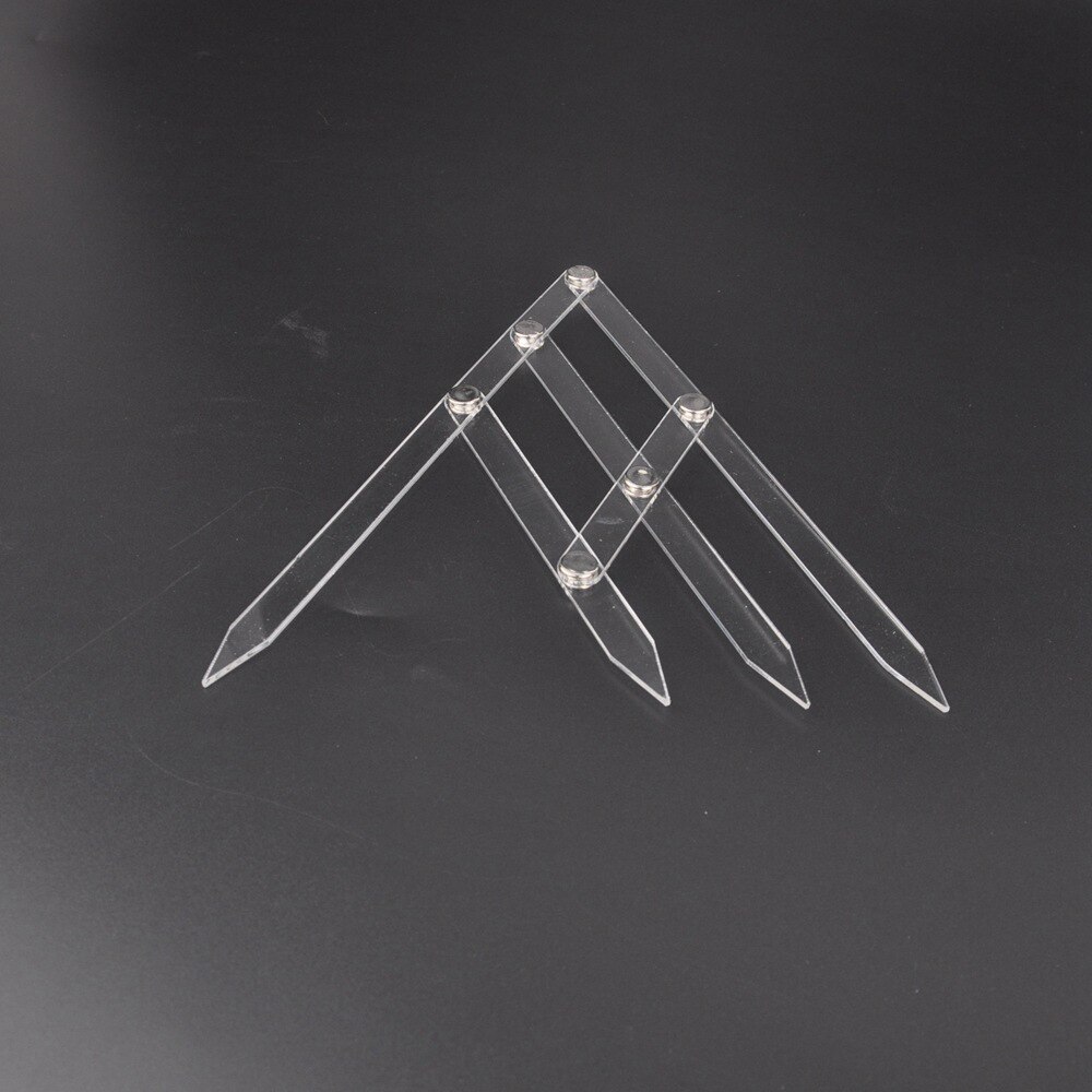 PE Mean Calipers Kerean Semi-permanent Eyebrow Positioning Ruler Eyebrow Scale Triangle Ruler Stencil