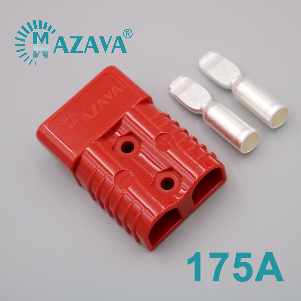 SB175 SB350 Power Connector Dual-Pole Quick Opladen Plug SB175 SB350 Elektrische Auto Batterij Ups Kabel Terminals Dc 50A 120A 600V: 175A Red