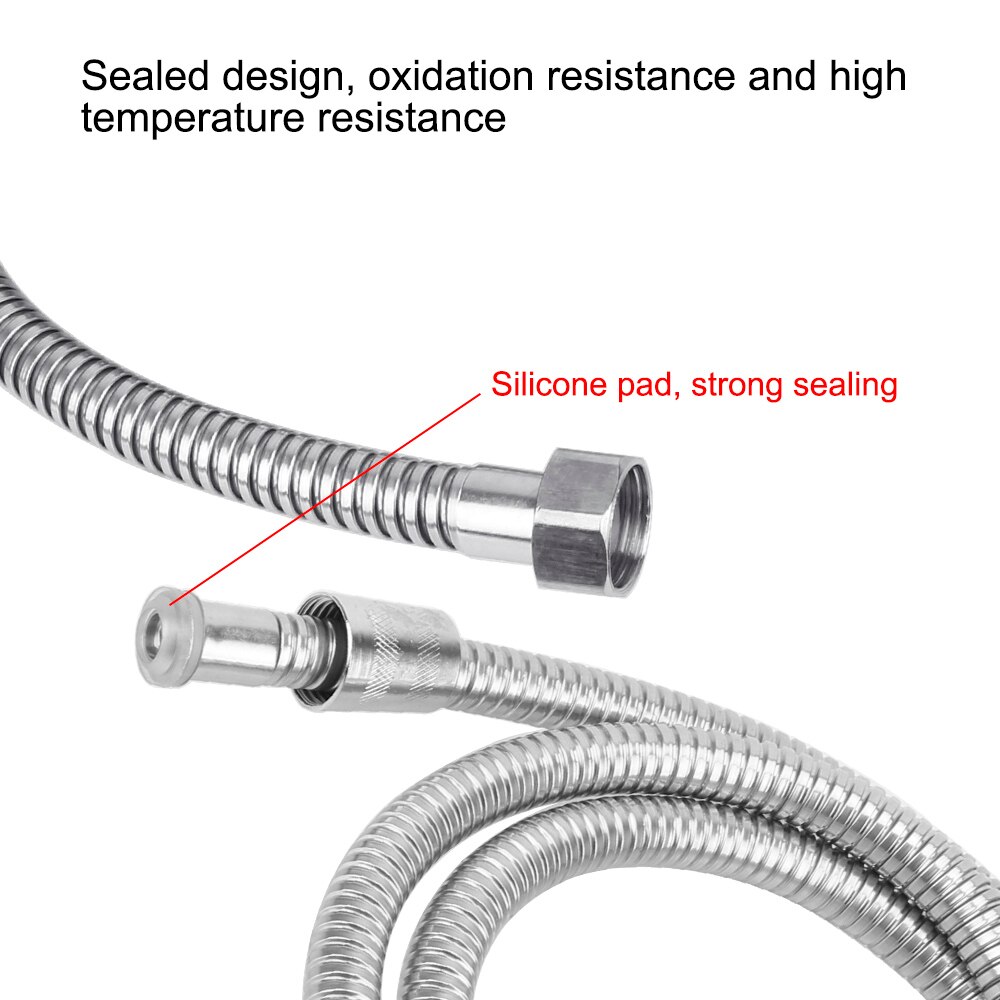 Hand Sprayer Shower Head Bidet Faucets with Shower Hose Stainless Steel Handheld Toilet Bidet Sprayer Set for Bathroom