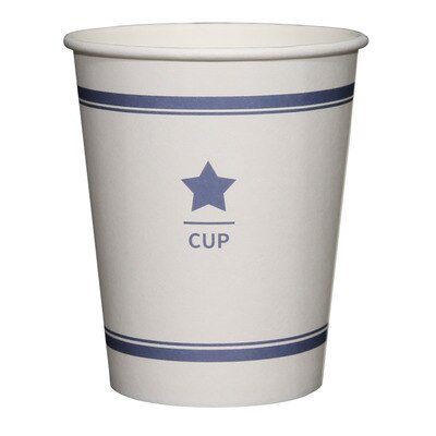100 Stks/pak 250Ml Papier Cup Maatwerk Wegwerp Papier Cup Coffe Cup Drinkbeker Party Cups Supplies: D