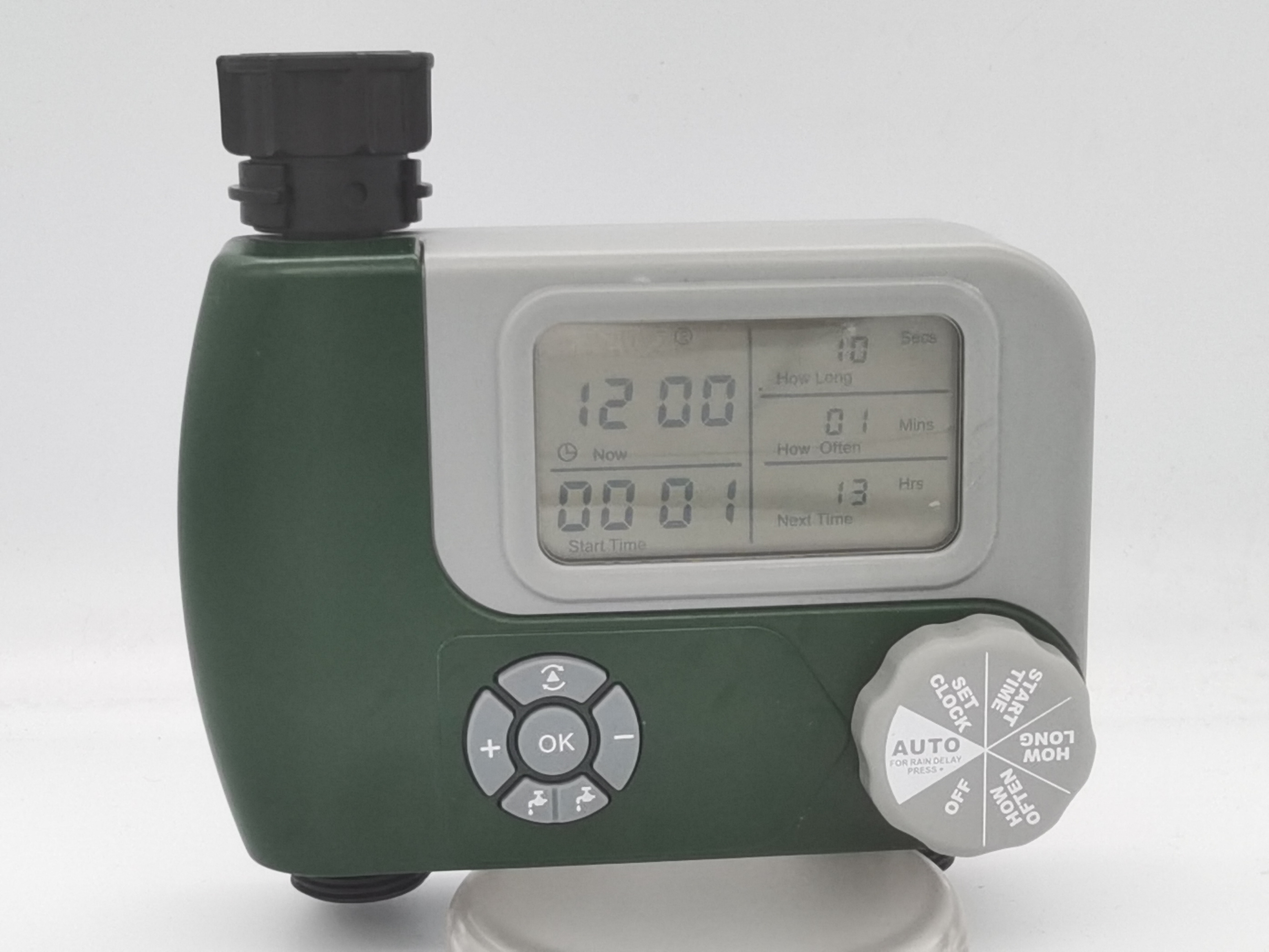 Automatic Watering Sprinkler System Garden Watering Timer Irrigation Controller Electronic Home Hose Faucet with 2 Outlet