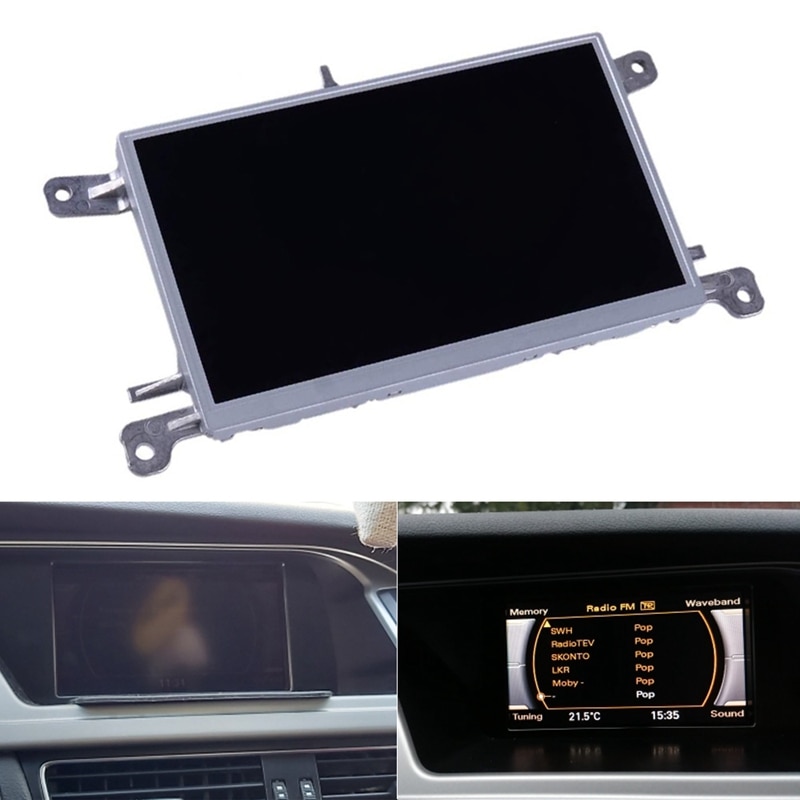 6.5 Inch Lcd Sn Gps Nav Monitor Mmi Multi Media Display Unit Voor-A4 B8 A5 Q5 8T0919603G