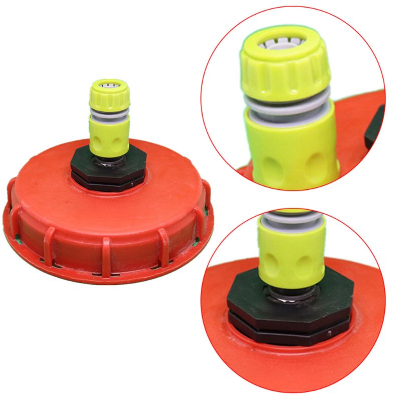 Plast ibc tankdeksel lokk lokk adapter med vanninjeksjonskontaktplugg 964e