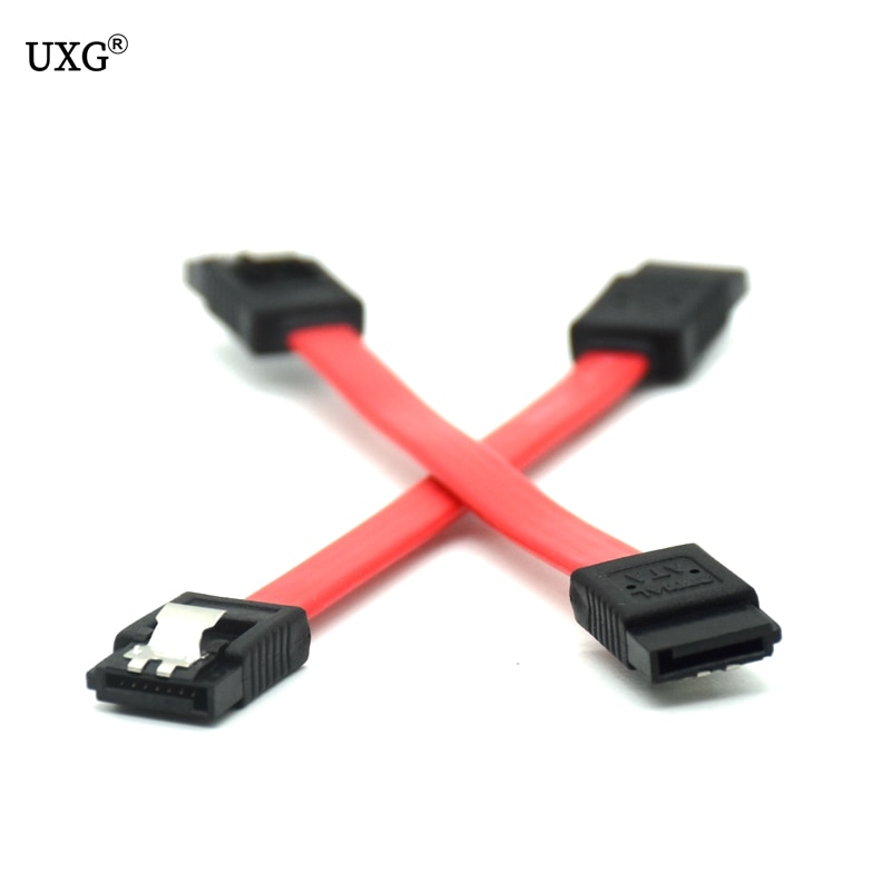 Hots 10cm 7Pin 7P SATA Serial ATA Female Short DATA Cable for HDD SSD Cord line 7pin sata short cable 0.1m