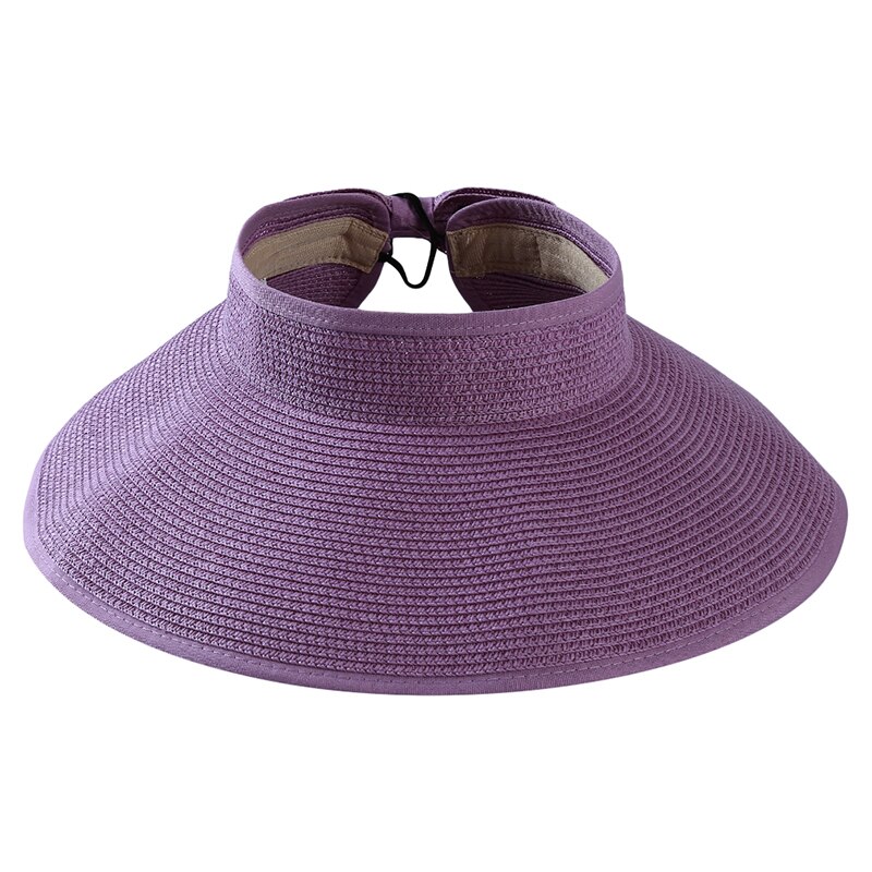 Women Sunscreen Hat Beach Cap Sunbonnet Visor Stra Grandado