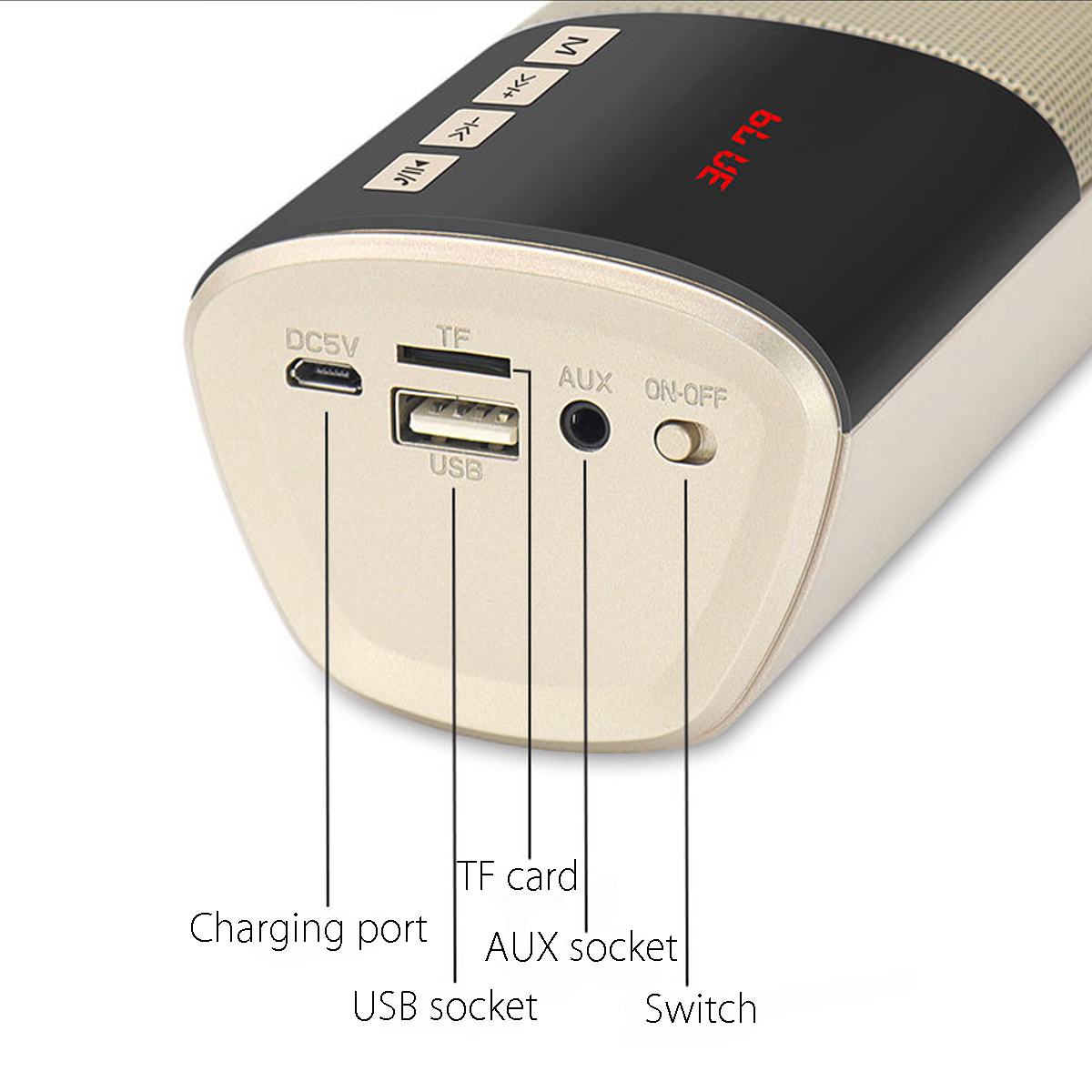 TV Bluetooth Speaker HiFi Portable Wireless Soundbar Subwoofer 3DStereo Column Music Center Home Theater System For the Computer