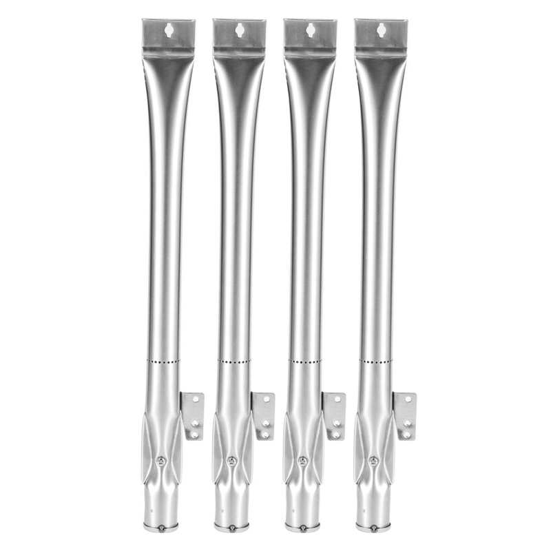4Pcs Stainless Steel Furnace End Combustor Replace Tube Corner Grill Stove Accessories Kitchen Cooking Tools Accessories: Default Title