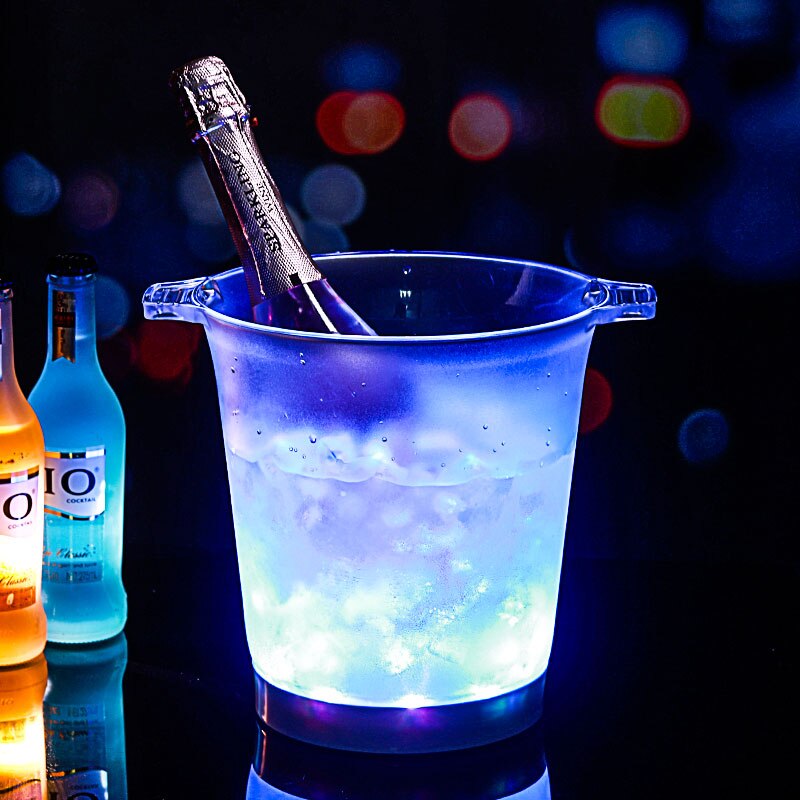Light-emitting ice bucket beer ice bucket LED ice ... – Grandado