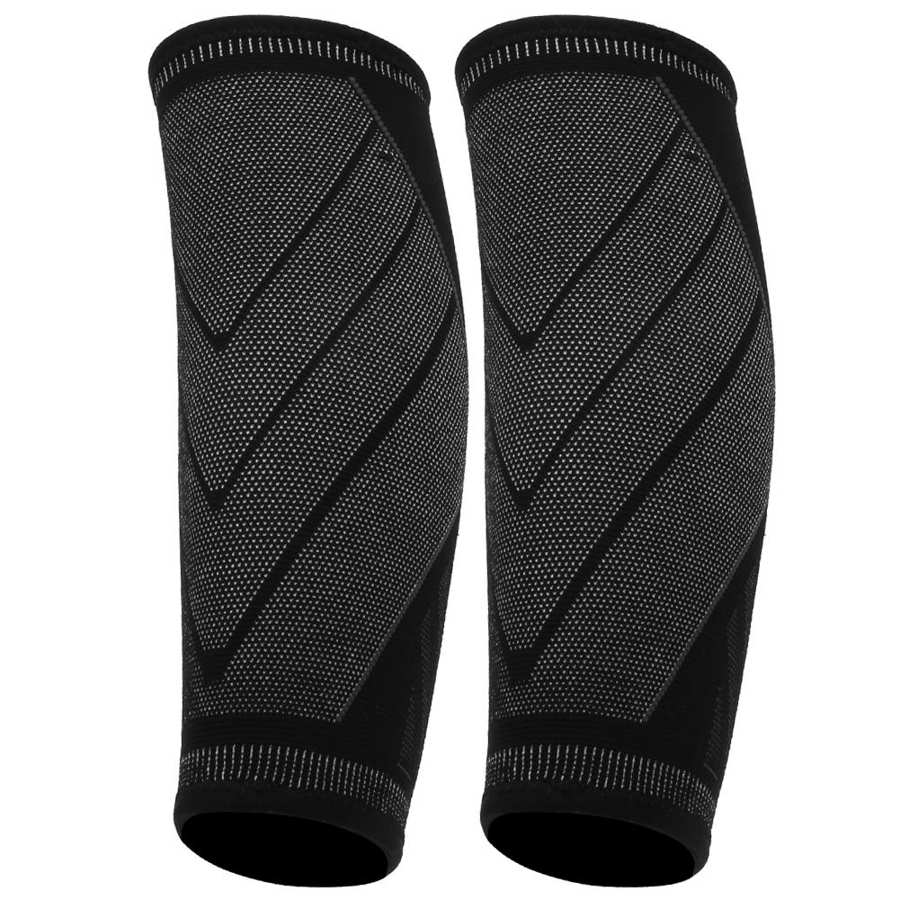 Espinillera Unisex General, protector de espinillera de compresión elástica de nailon tejido, protector de espinillera deportiva para correr, baloncesto, seguridad deportiva antichoque