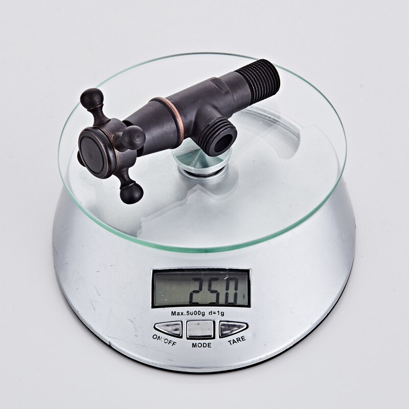 Full copper triangulation valve, cold and water stop valve, bathroom kitchen corner valve 4 points long switch general